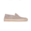 Slip-on Uomo in Camoscio Beige – Suola Beige