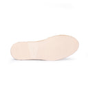 Mocassino Uomo in Camoscio Beige – Suola Intrecciata in Corda Naturale