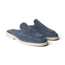 Sabot ABU DHABI in Camoscio Jeans con Suola Extralight Cucita Uomo