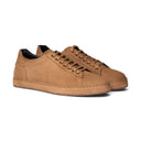 Sneaker ACHILLE in Camoscio Cuoio con Suola VELOUR Cuoio