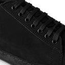 Sneaker ACHILLE in Camoscio Nero con Suola VELOUR Nera