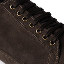 Sneaker ACHILLE in Camoscio Testa di Moro con Suola VELOUR Testa di Moro