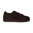 Sneaker ACHILLE in Camoscio Testa di Moro con Suola VELOUR Testa di Moro