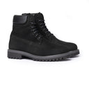 Stivaletto ALESSANDRO in Nabuk Nero con Suola Ambra BC Uomo