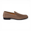 Mocassino AMALFI in Camoscio Taupe con Suola in Gomma Uomo
