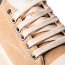 Sneakers ATTILA in Camoscio Beige con Suola "VI" Panna Uomo