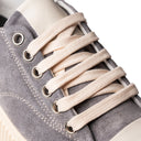 Sneakers ATTILA in Camoscio Grigio con Suola "VI" Panna Uomo