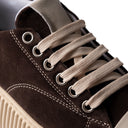 Sneakers ATTILA in Camoscio Testa di Moro con Suola "VI" Panna Uomo