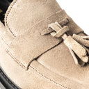 Mocassino ATTILIO Camoscio Taupe con Suola Light Uomo