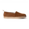 Pantofola BAHAMAS in Camoscio Cuoio con Suola in Corda Intrecciata Uomo