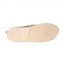 Pantofola BAHAMAS in Camoscio Taupe con Suola in Corda Intrecciata Uomo