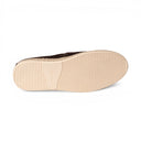 Pantofola BAHAMAS in Camoscio Testa di Moro con Suola in Corda Intrecciata Uomo