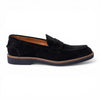 Mocassino BALI in Camoscio Blu con Suola Extralight Blu Uomo