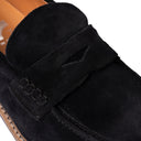 Mocassino BALI in Camoscio Blu con Suola Extralight Blu Uomo