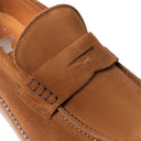 Mocassino BALI in Camoscio Cuoio con Suola Extralight Nocciola Uomo
