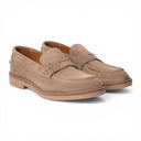 Mocassino BALI in Camoscio Taupe con Suola Extralight Nocciola Uomo