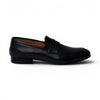 Mocassino BARCELLONA in Vitello Blu con Suola in Cuoio Cucita Blake Uomo