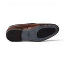 Mocassino BARCELLONA in Vitello Sudan con Suola in Cuoio Cucita Blake Uomo