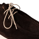 Scarpa CAPRI in Camoscio Testa di Moro con Suola BA Panna Uomo