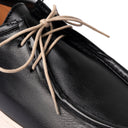 Scarpa CAPRI in Vitello Nero con Suola BA Panna Uomo
