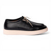 Scarpa CAPRI in Vitello Nero con Suola BA Panna Uomo