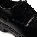 Derby CESARE Abrasivato Nero con Suola Roccia Uomo