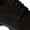 Derby CESARE Camoscio Testa di Moro con Suola Roccia Uomo