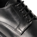 Derby CESARE Vitello Nero con Suola Roccia Uomo