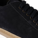 Sneaker CLAUDIO Camoscio Blu con Suola Ambra Uomo