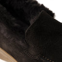 Mocassino CLEOPATRA in Camoscio Testa di Moro con Suola Ambra Donna