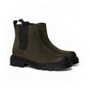 Stivaletti CORNELIA in Suede Verde con Suola Light Donna