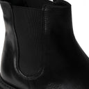 Stivaletti CORNELIA in Vitello Nero con Suola Light Donna