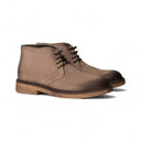 Polacchetto CORNELIO Suede Taupe con Suola Crep in Taupe Uomo