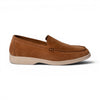 Mocassino CUBA in Camoscio Cuoio con Suola Extralight Cucita Uomo