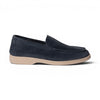 Mocassino CUBA in Camoscio Jeans con Suola Extralight Cucita Uomo