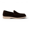 Mocassino CUBA in Camoscio Testa di Moro con Suola Extralight Cucita Uomo