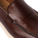 Mocassino CUBA in Vitello Bottolato Sudan con Suola Extralight Cucita Uomo