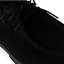 Articolo DECIMO Camoscio Nero con Suola Roccia Uomo