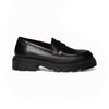 Mocassino FLAVIA in Vitello Nero con Suola Light Donna