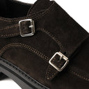 Monk FULVIO Camoscio Testa di Moro con Suola Light Uomo