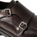 Monk FULVIO Vitello Testa di Moro con Suola Light Uomo