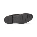 Stivaletto GAIO Vitello Nero con Suola in Gomma Uomo