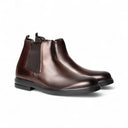 Stivaletto GAIO Vitello Testa di Moro con Suola in Gomma Uomo