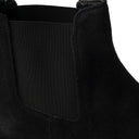 Stivaletto GIULIO Suede Blu con Suola Crep Nera Uomo