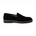 Mocassino IBIZA in Camoscio Blu con Suola Extralight Blu Uomo