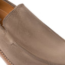 Mocassino IBIZA in Camoscio Taupe con Suola Extralight Nocciola Uomo