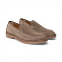Mocassino IBIZA in Camoscio Taupe con Suola Extralight Nocciola Uomo