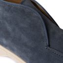 Polacchine JAKARTA in Camoscio Jeans con Suola Extralight Cucita Uomo