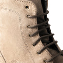 Stivaletto LUCILIO Camoscio Taupe con Suola Light Uomo