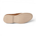 Mocassino MALLORCA in Camoscio Cuoio con Nappine e Suola Extralight Cucita Uomo